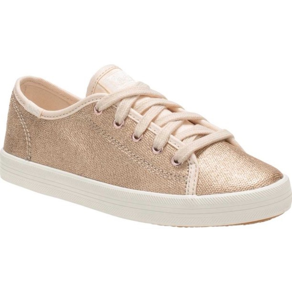 Keds Kickstart Metallic Rose Gold Sneakers